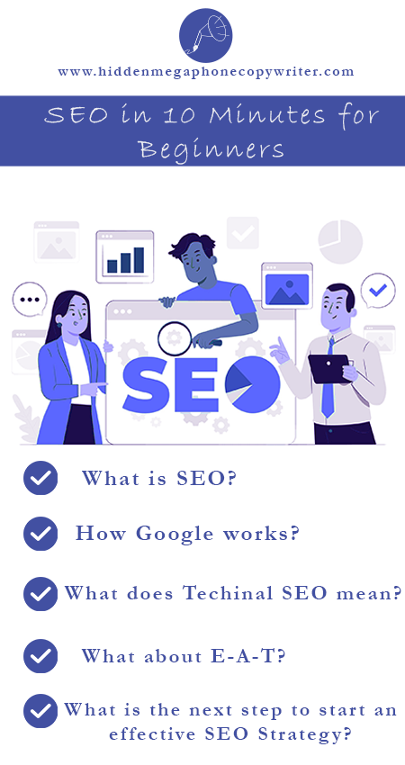 SEO in 10 Minutes: for Beginners: What Every Small Business Owner Should Know
